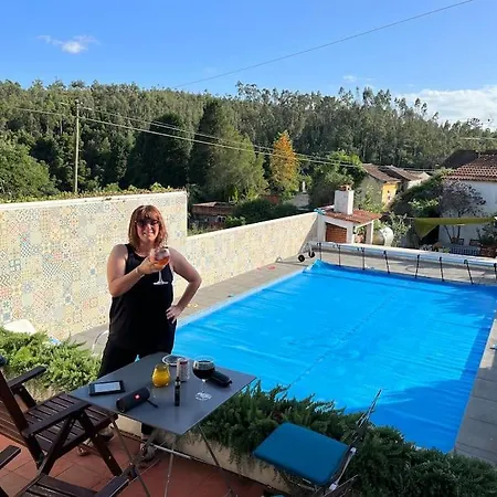 Citrus Tree House, Private Pool And Garden. Angeja