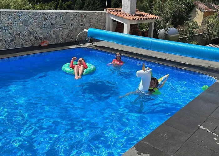 Citrus Tree House, Private Pool And Garden. Angeja