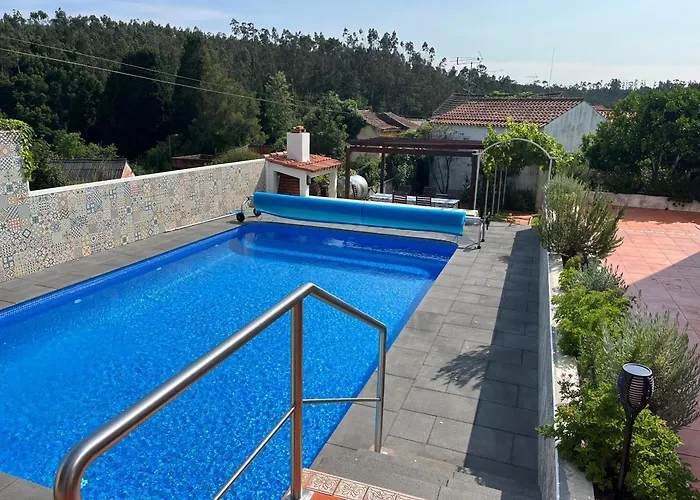 Citrus Tree House, Private Pool And Garden. Angeja